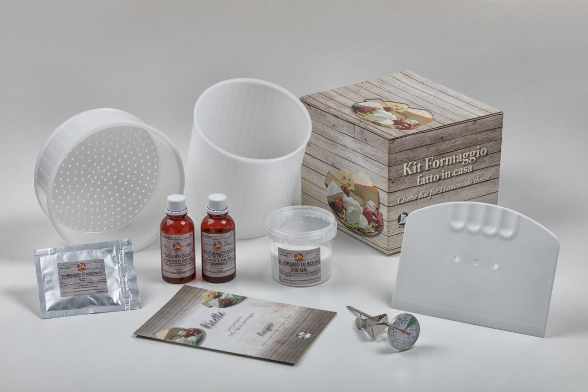 Set complet branzeturi maturate cu termometru sonda otel in