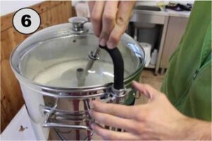 Pasul 6 -Echipament fabricare bere Frutty 30L
