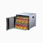 Deshidrator fructe otel inox cu timer Frutty