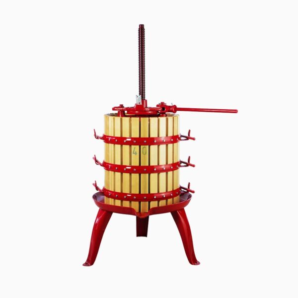 Presa manuala 11L cos lemn cu clichet