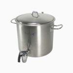 Oala de gatit gem, dulceata, bulion 18l cu baie de apa +robinet