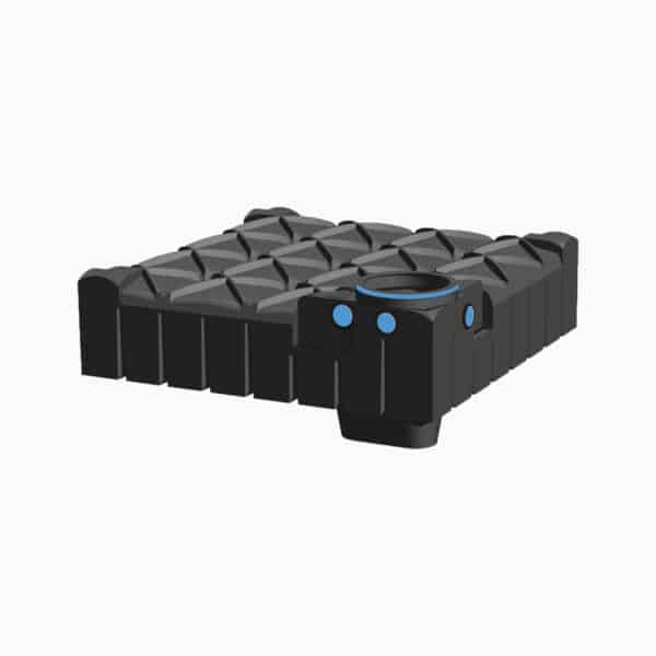 Rezervor subteran plat 3000 litri F-LINE Rewatec