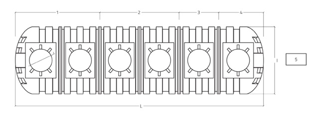 desen tehnic statie de epurare modulara